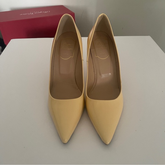 Roger vivier cream color women shoes size 36 - Picture 4 of 12